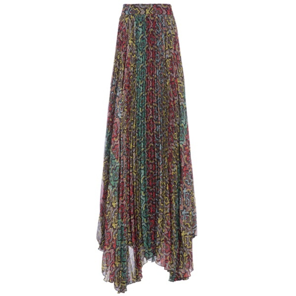 Alice and Olivia Paisley pleated maxi skirt - Picture 6 of 6
